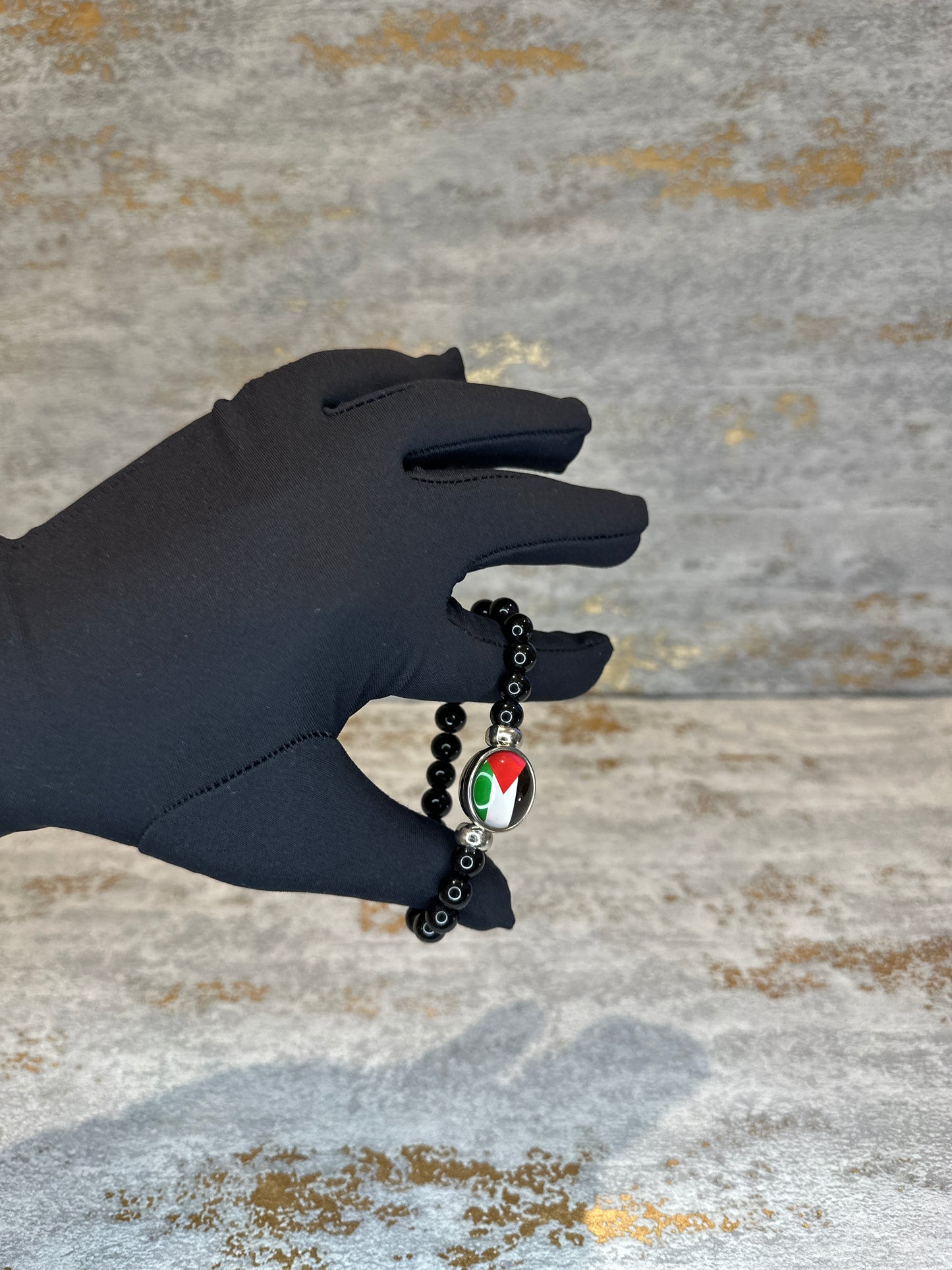 Palestine flag bracelet