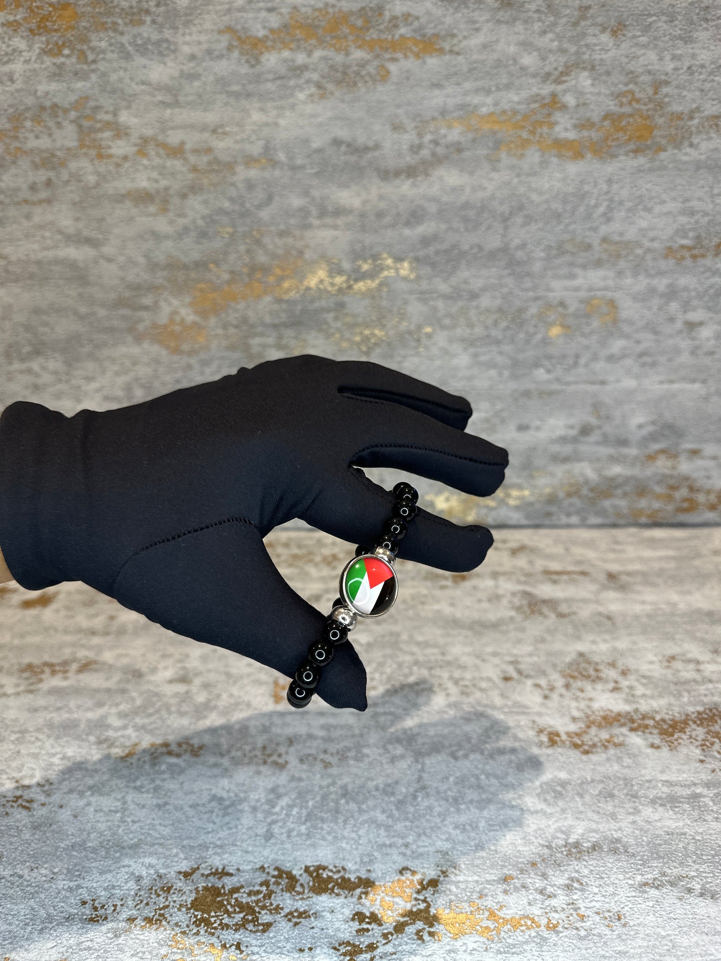 Palestine flag bracelet